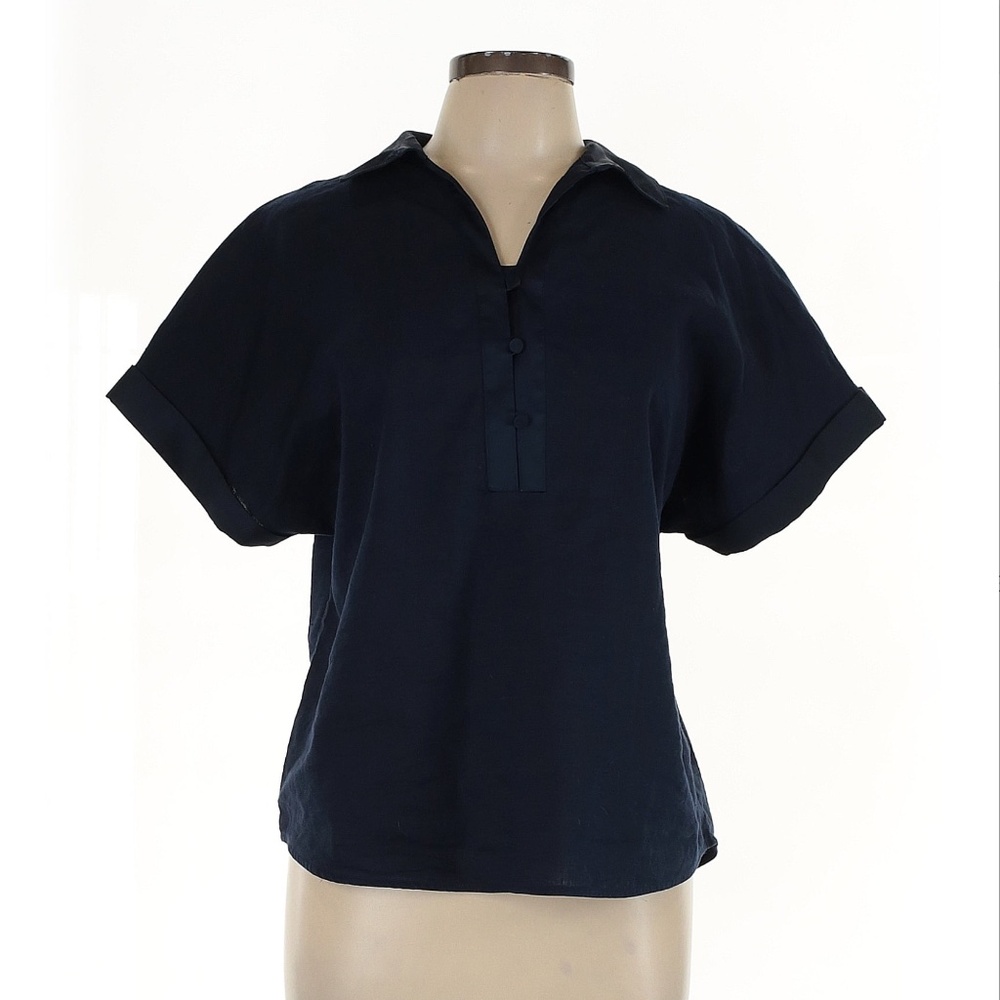 Chico’s Size 2 Navy Blouse
